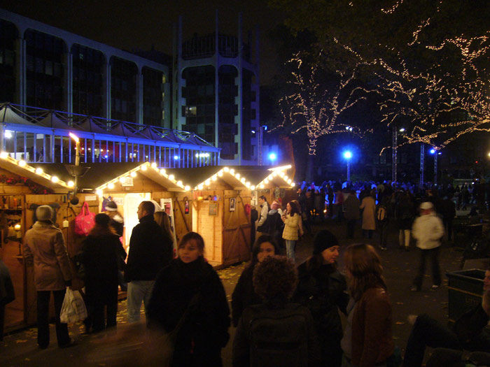Christmas Market, Natural History Museum