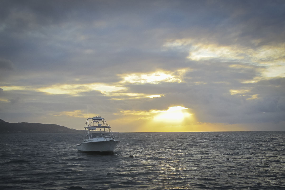 Petite Martinique, sunset