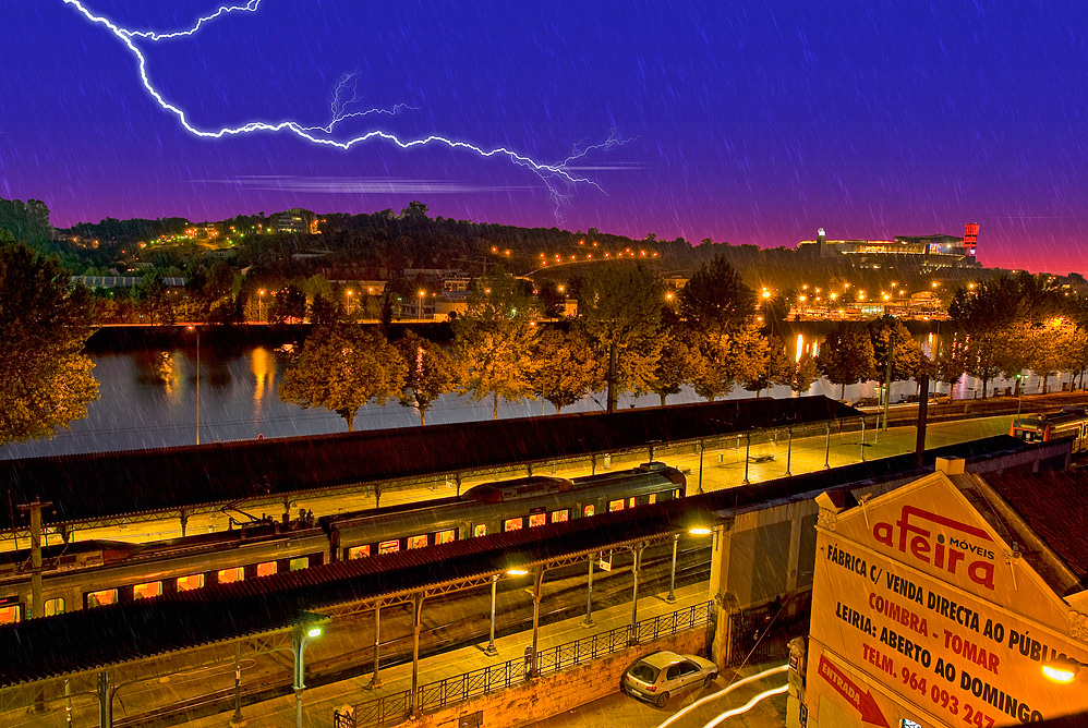Coimbra at night