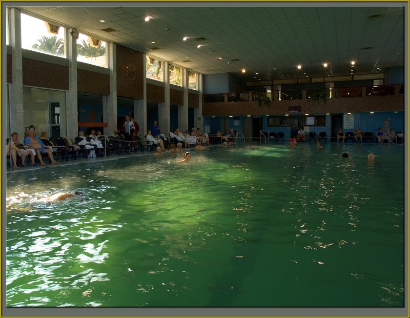 Tiberias hot springs pool