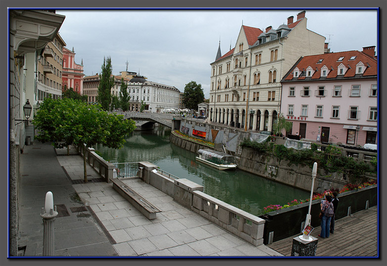 Ljubliana, the capital city of Slovenia