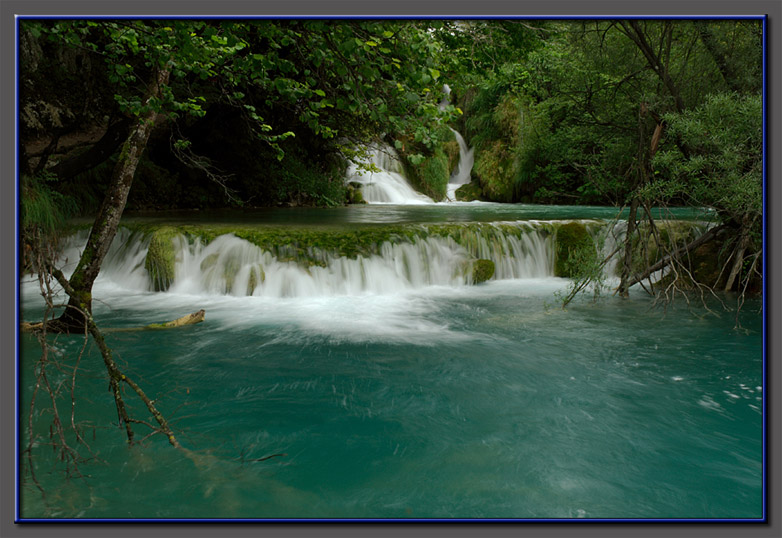 Croatia, the Plitvice falls