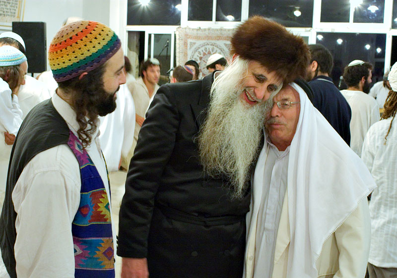 Eliyahu, Rabbi Fruman and Ibrahim