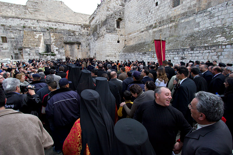 Thronged in by Nativity Church