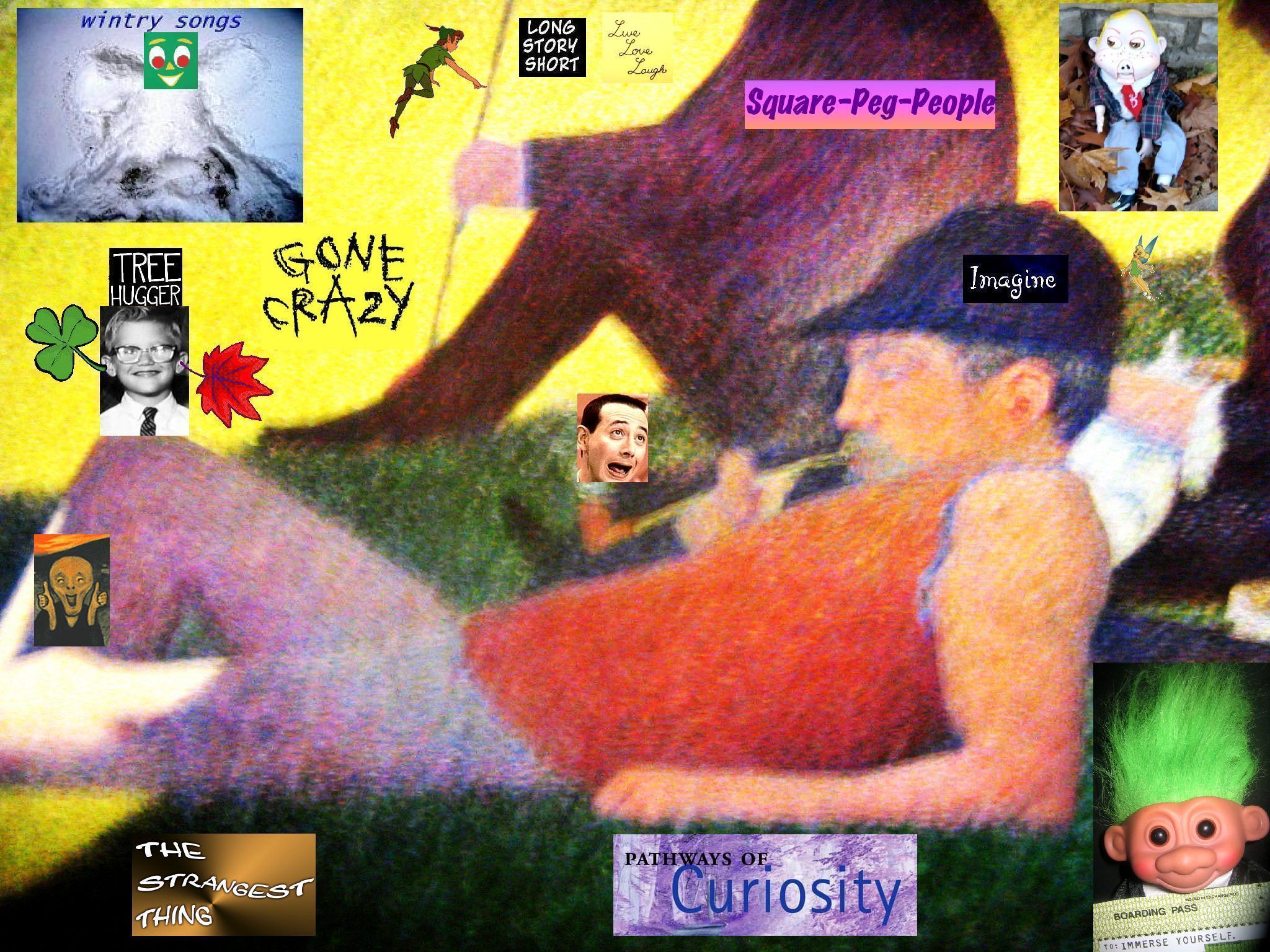 sensationally slippin slidin silly seurat sunday :):):)