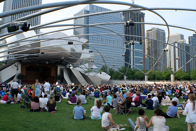 Jay Pritzker Pavilion, Millennium Park, Chicago