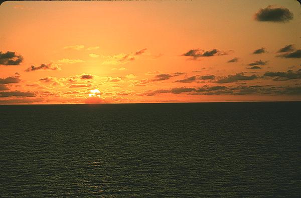 Sunrise leaving Mombasa
