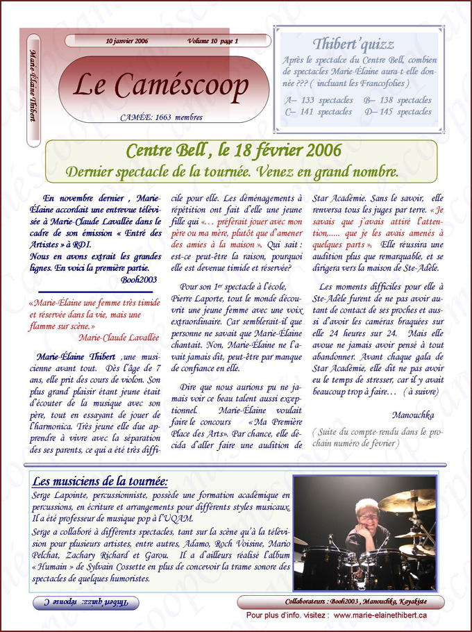 Janvier 2006 P1