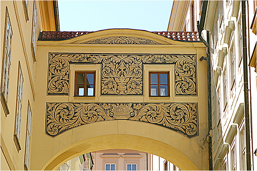 arch off malostranske square