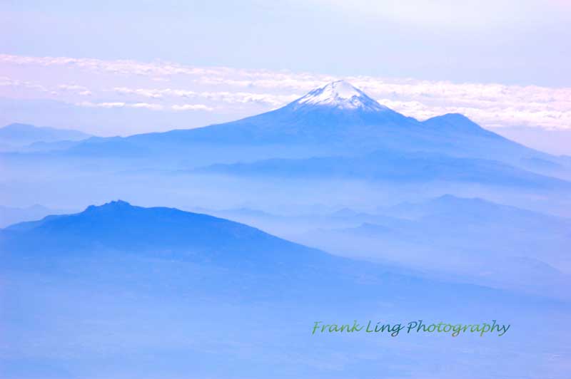 Pico-de-Orizaba-Volcano from the air
