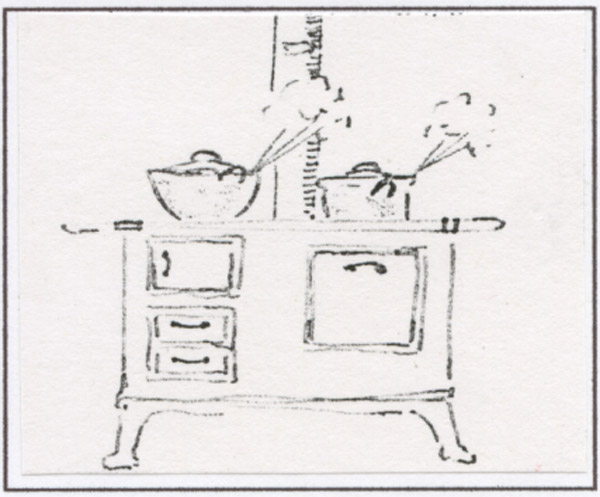 Our kitchen stove
