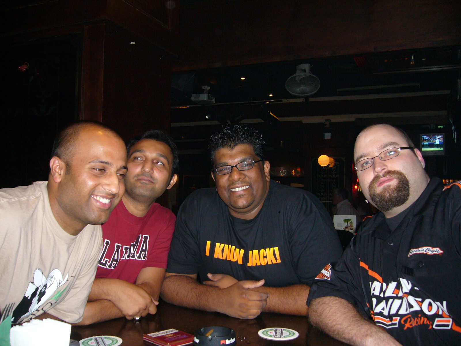 Amit, Rubert, Melroy, and Me.