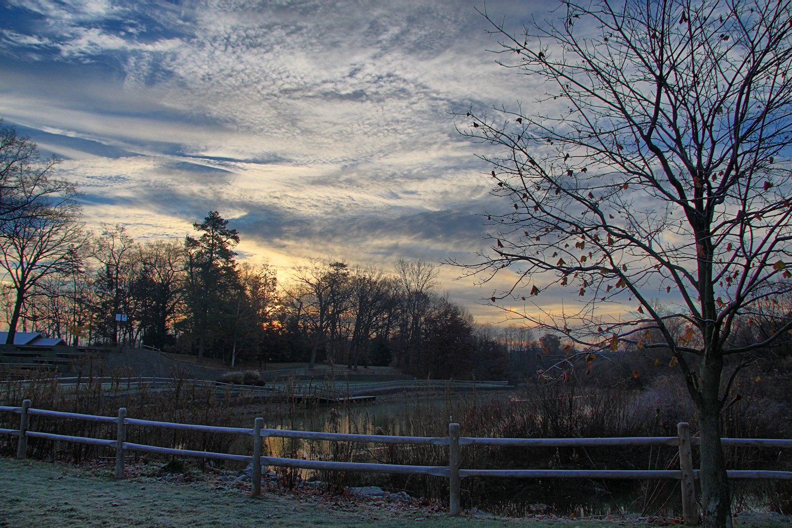 Sunrise in HDR<BR>November 16, 2012