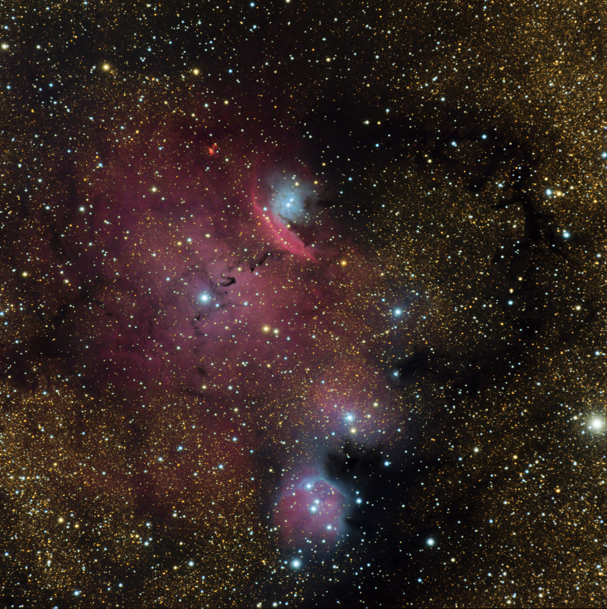 NGC 6559, IC 1274-75