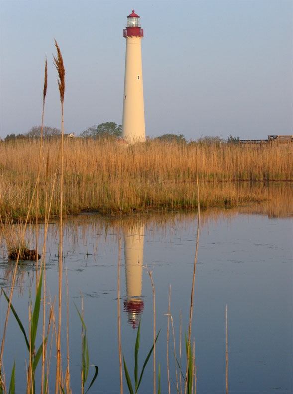Cape May Light Reflection