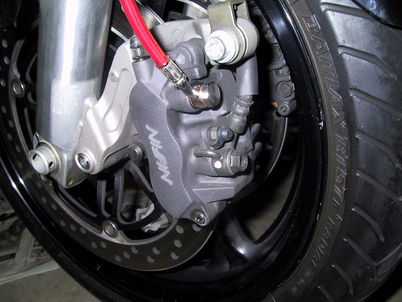 Left front caliber - Honda CBR 1100XX