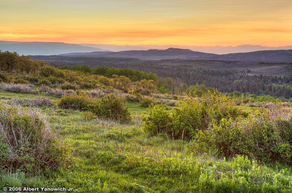 Uncompahgre Daybreak by Albert Yanowich Jr.