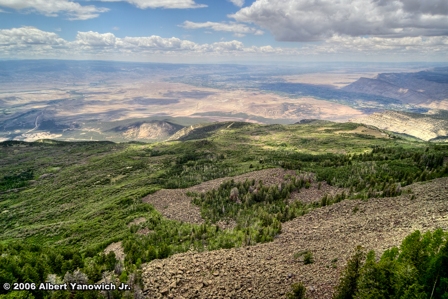 Grand Junction View From the Grand Mesa