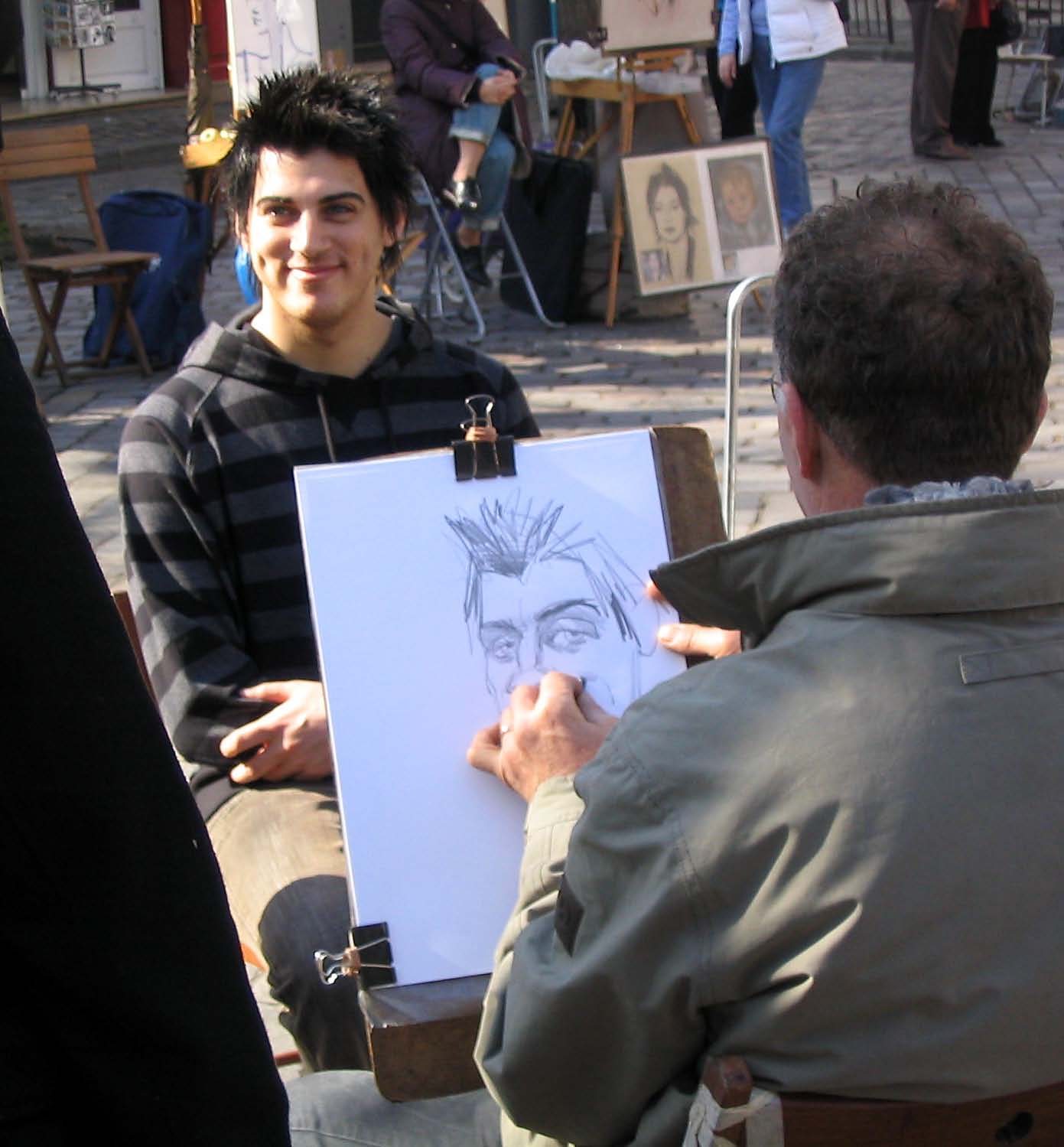 Drawn to be hung