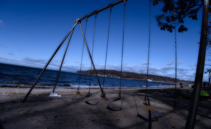 * Swings on the Beach
