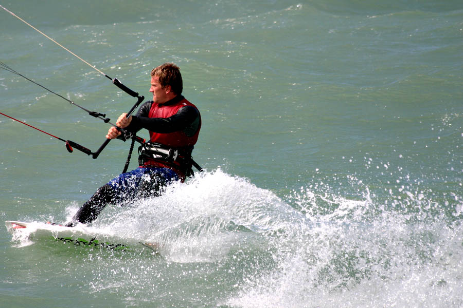 Surfing with the Wind (*)