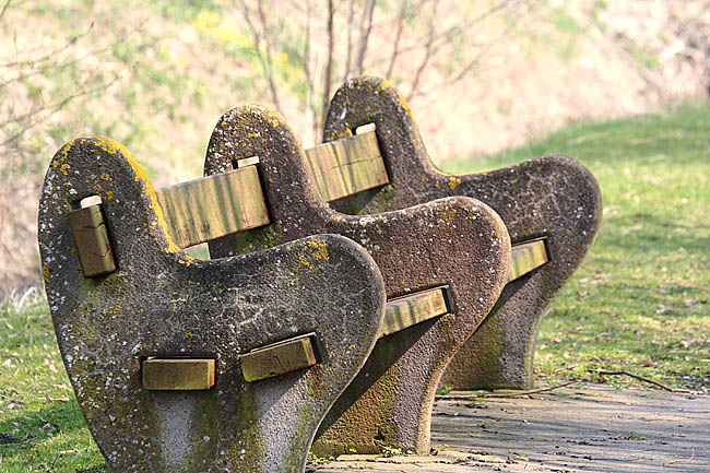 a bench...err...bunch of smiles
