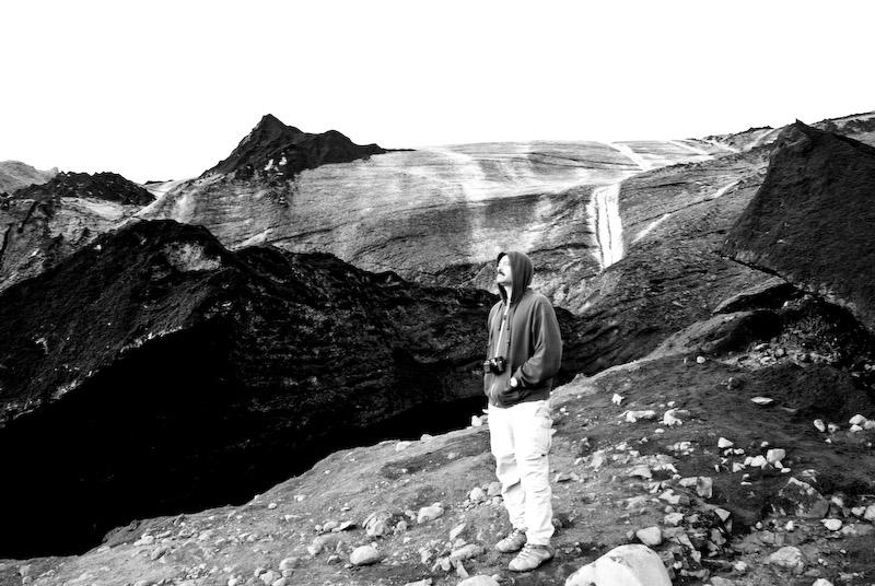 RK To walk on a glacier