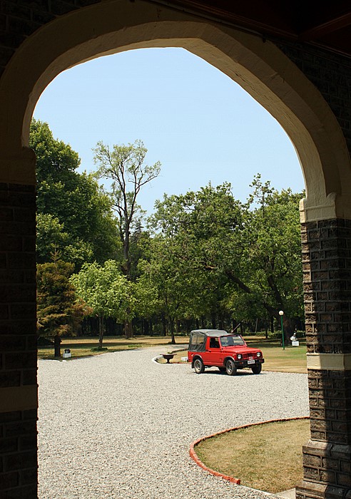 Red Jeep
