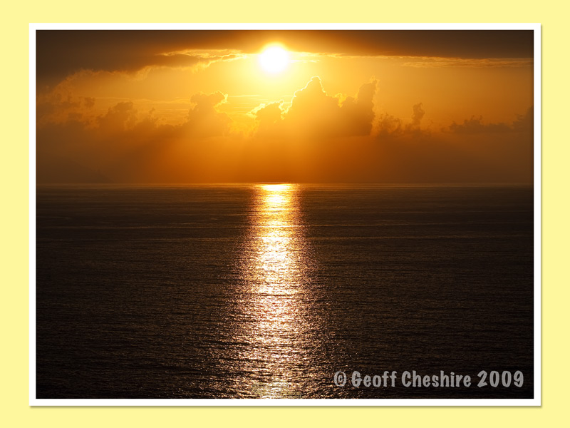 Sunset over La Gomera (2)