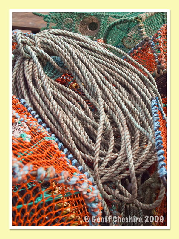 Fishing kit at Sea Houses