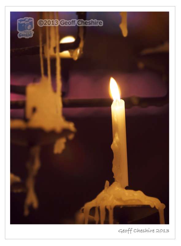 Prayer candle, Liverpool Cathedral (2)