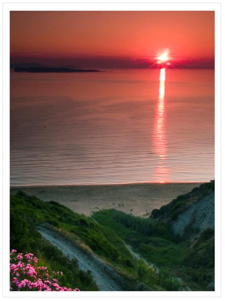 Sunset at San Stefanos
