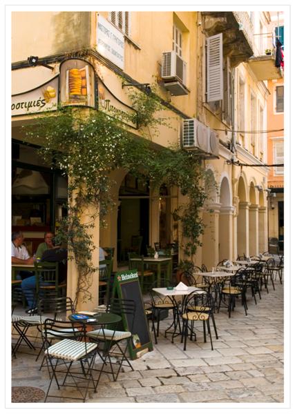 Corfu town