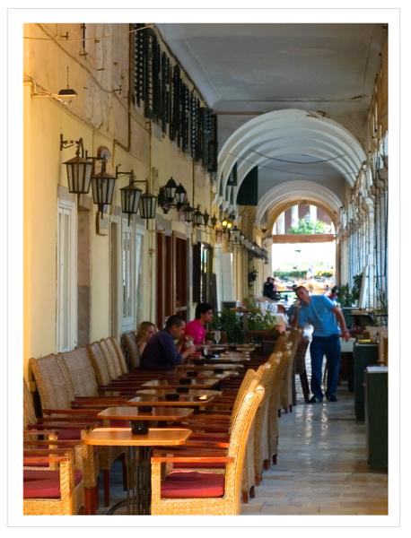 Corfu town
