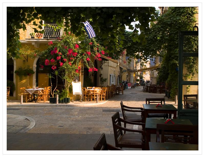 Corfu town