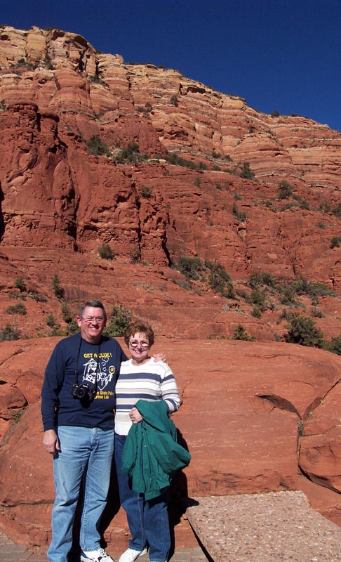 Dick & Claudia at Red Rocks