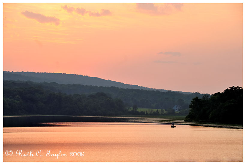 Sunset Fishing at Nockamixon