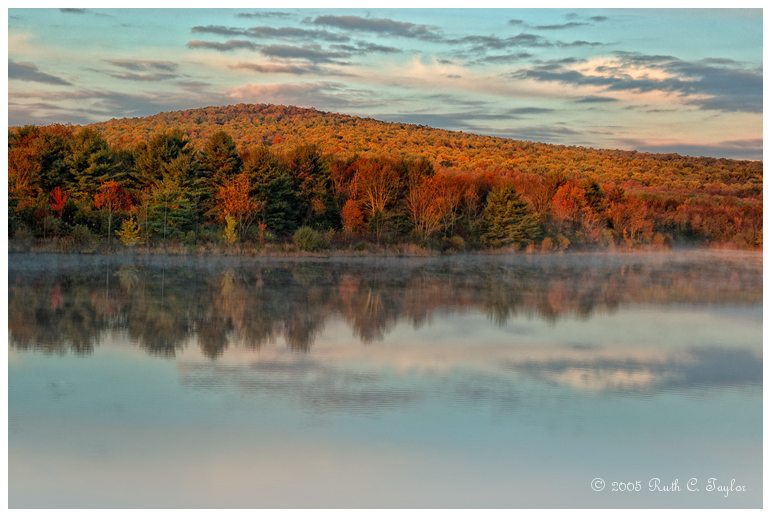 Autumn Morning - Haycock Mountain