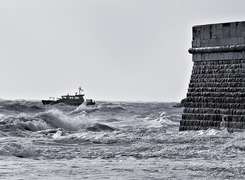 leaving harbour