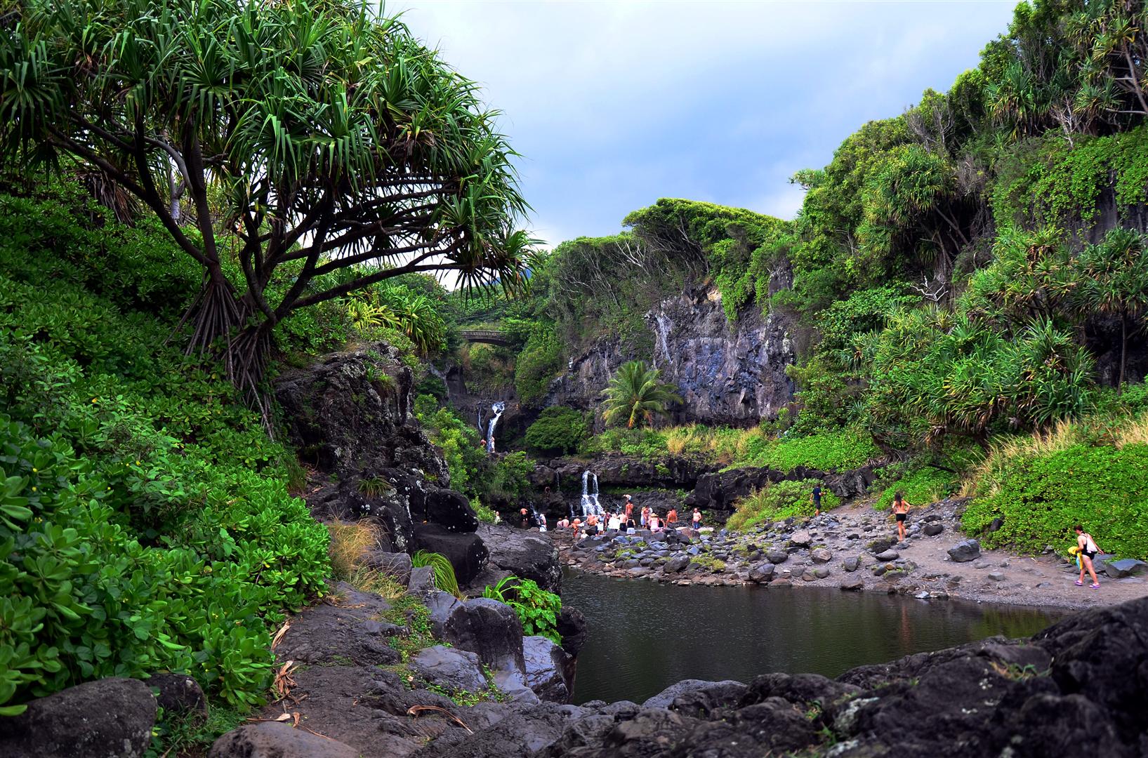The Seven Sacred Pools in Oheo Gulch