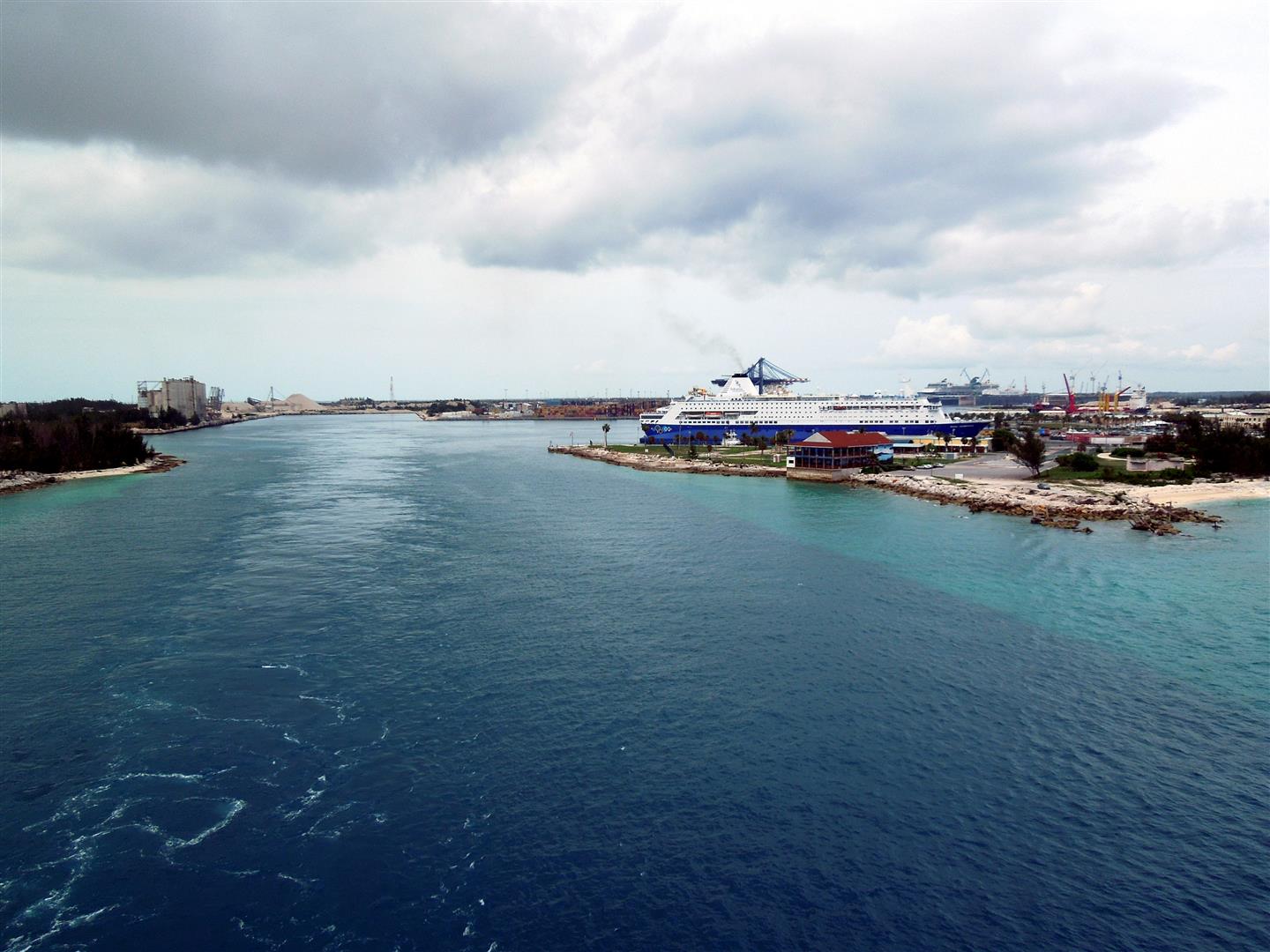 Departing Freeport Harbor