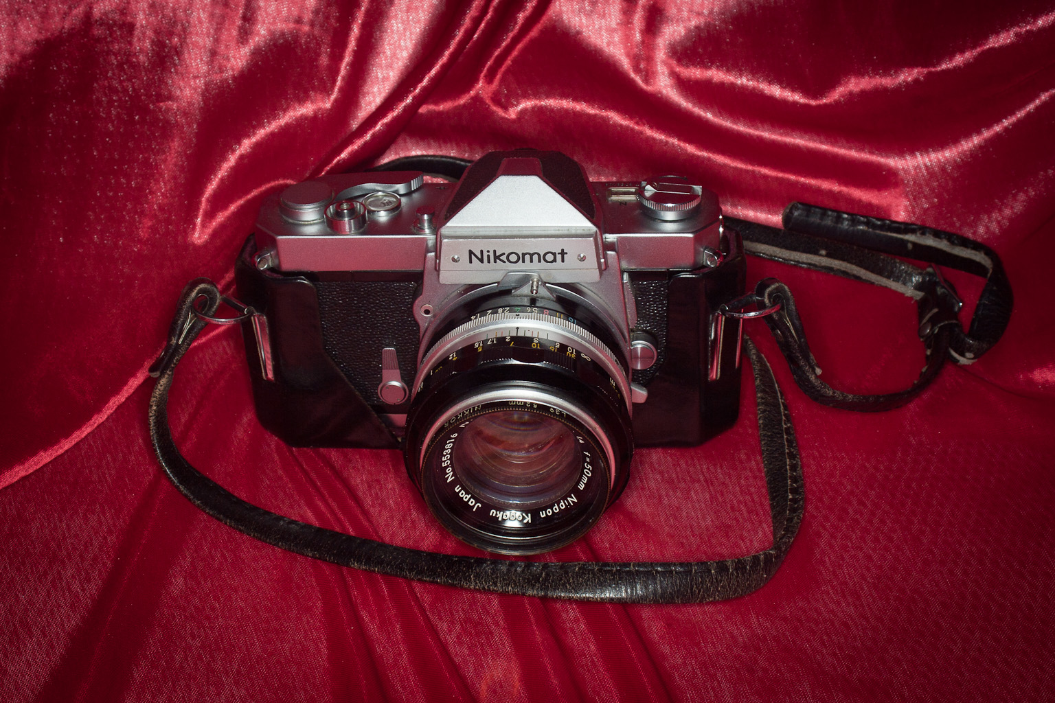 Nikomat FTN with 50mm f/1.4 lens