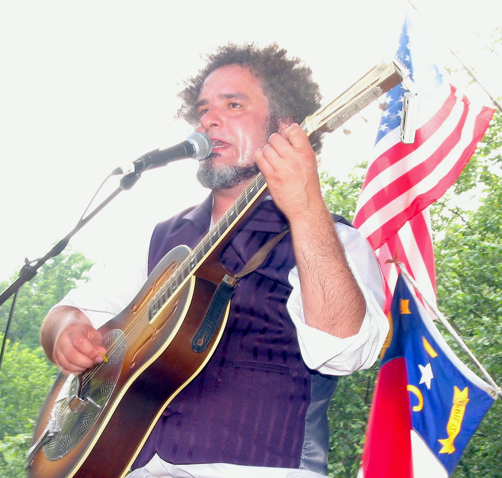 Sxip Shirey and old glory