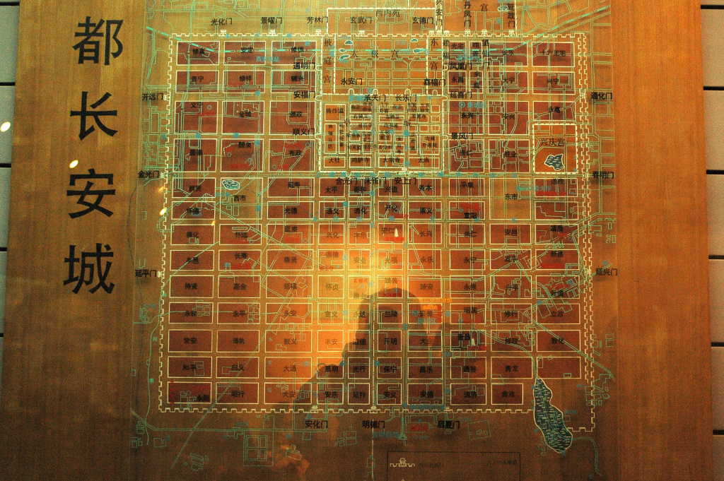 City Layout of Tang Dynasty Changan, Shaanxi State History Museum