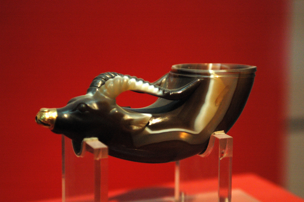 Wine Glass, Tang Dynasty, Shaanxi State History Museum
