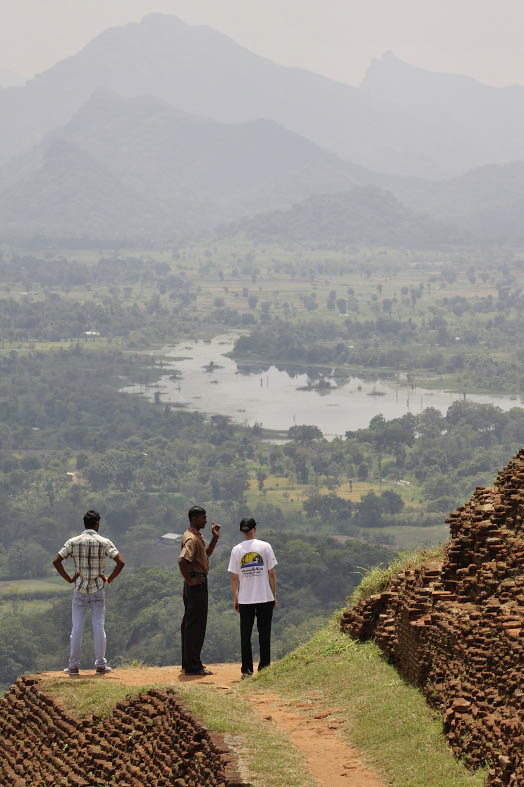Sigiriya, the fourth terrace