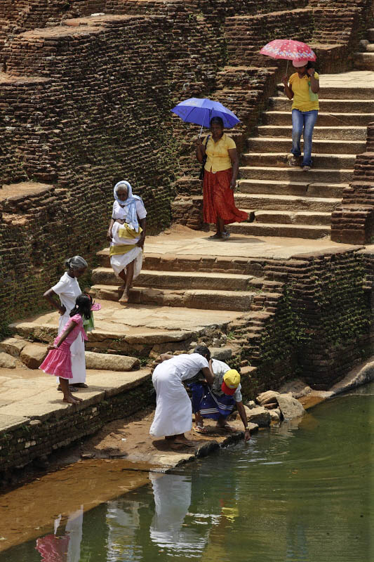 Sigiriya, the fourth terrace