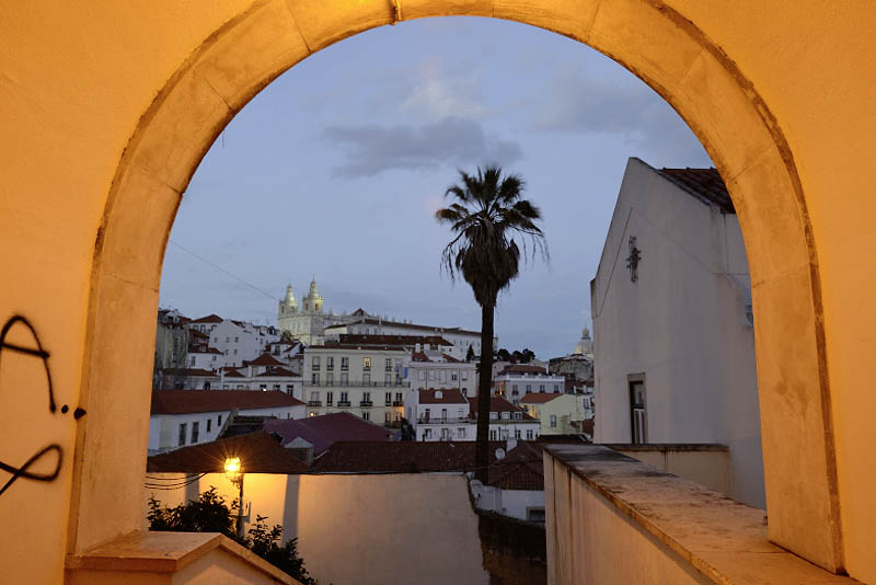 View to S. Vicente de Fora Monastery