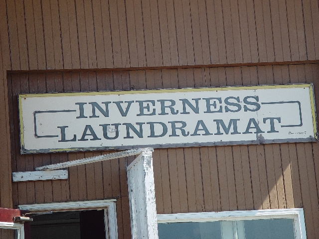 THE ACADIANS HAVE A STRANGE WAY OF SPELLING LAUNDROMAT