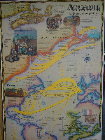 TRAVELING UP THE EVANGELINE TRAIL-COUNTRY ACADIE'